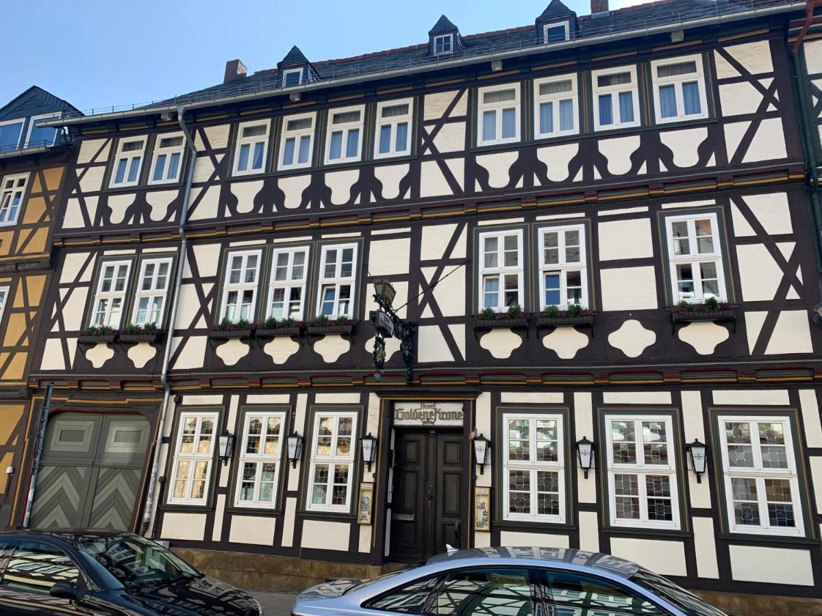 Hotel Goldene Krone Гослар Экстерьер фото